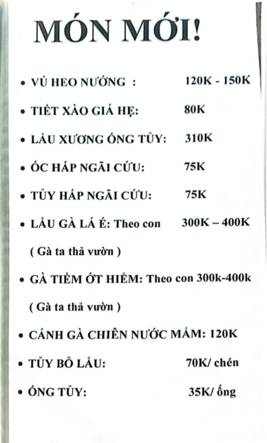 Dê Núi Hoa Cà 