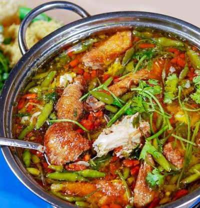 Gà Tiềm Ớt Hiểm