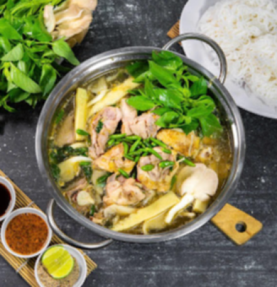 Lẩu Gà Lá É 